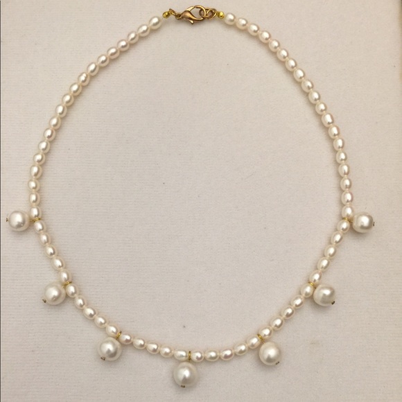 SJC ‘White’ Freshwater Pearl Necklace - Picture 3 of 6